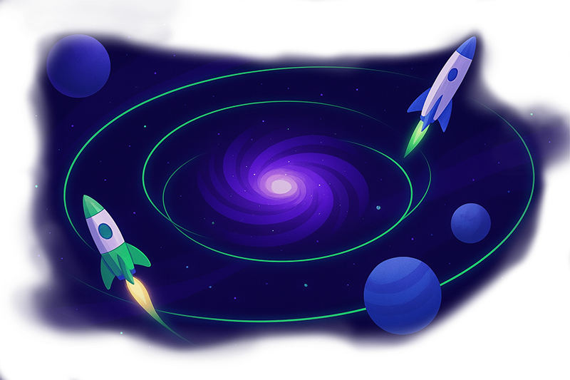 Planet SaaS tech ecosystem